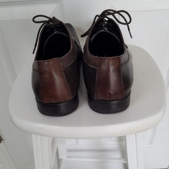 Kenneth Cole Reaction Brown Dress Shoes Size 9M - Picture 4 of 7